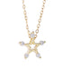 Collar estrellado blanco